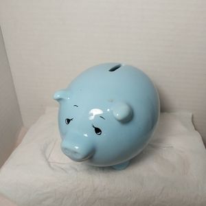 Blue Piggy Bank